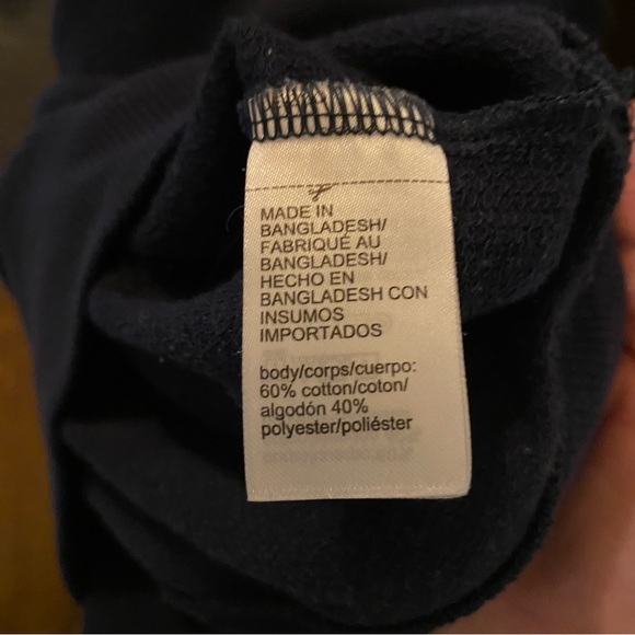 Calvin Klein pajama set size XS navy blue white cotton blend jogger long sleeve - Picture 14 of 14